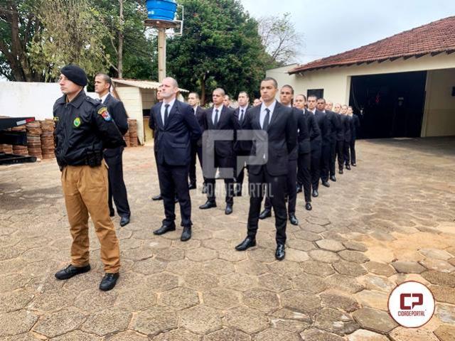 Policiais Militares de Loanda realizam solenidade em Comemoração aos 168 anos da Instituição