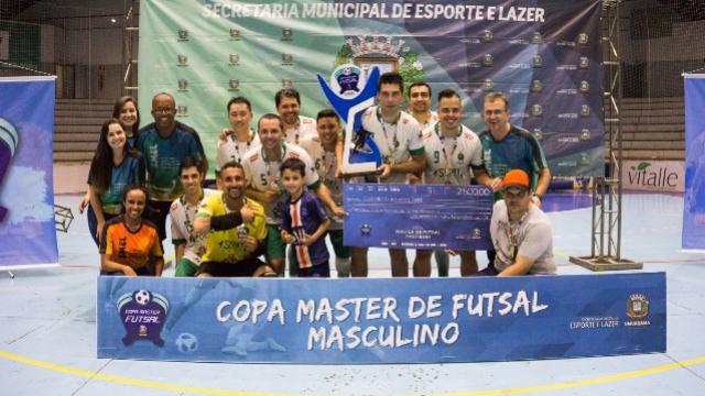 Clnica Veterinria Santa Clara  campe da Copa Master 2019 em Umuarama