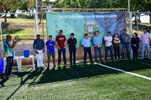 Inaugurada a mini-arena de grama sinttica da Secretaria de Esportes em Umuarama