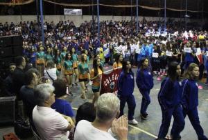 Guara foi palco da cerimnia de abertura da fase regional do 66 Jogos Escolares do Paran (JEPS)