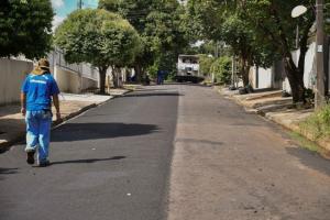 Prefeitura inicia mais uma etapa do programa de micropavimentao em Umuarama