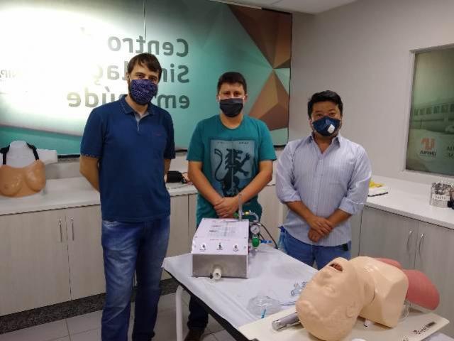 Estudante da Unipar em Umuarama cria respirador eletropneumtico para hospitais