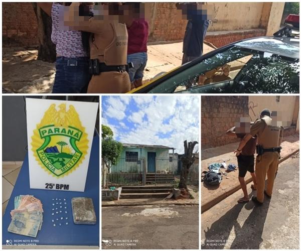 Dois homens so presos por trfico de drogas em Alto Piquiri: