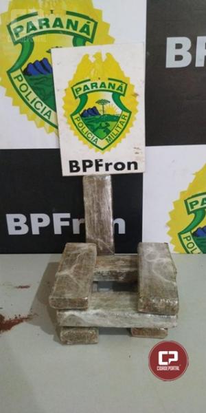 BPFron aprende mais de 4 kg de maconha em residncia na cidade de Guara