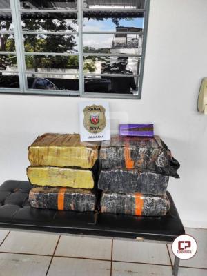 Polcia Civil de Umuarama apreende 90 kg de maconha em motel