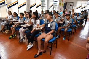 Escola de Trnsito inicia novo ciclo com alunos do 4 ano em Umuarama