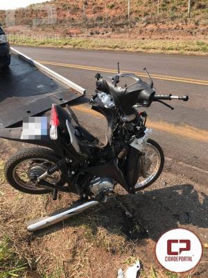 Motociclista perde a vida em acidente na PR-482 no Municpio de Maria Helena