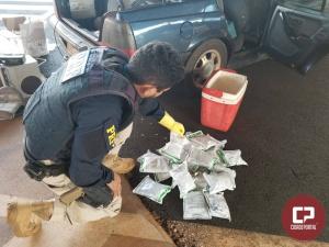 Polcia Rodoviria Federal apreende agrotxicos contrabandeados em Guara