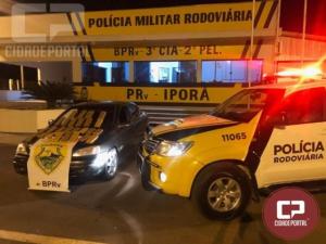 Dois moradores de Campo Mouro so preso pela PRE de Ipor com veculo carregado de drogas