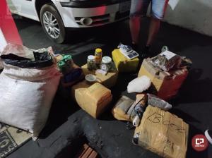 Polcia Civil de Umuarama apreende 100 kg de maconha, drogas sintticas e autua em flagrante 5 pessoas