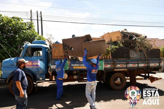 Bairro Saudvel j recolheu mais de 800 toneladas de lixo em Umuarama