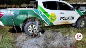 Polcia Ambiental prende caador e apreende arma de fogo em Icarama