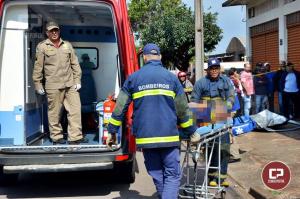 Grave acidente no cruzamento da Bento Munhoz com Unio da Vitria deixa uma pessoa ferida