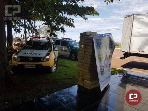 Polcia Rodoviria Estadual de Assis Chateaubriand realiza apreenso 990 kg de maconha