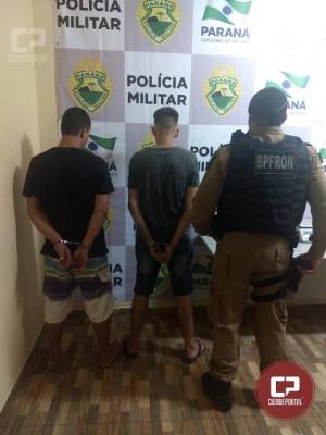BPFron prende dois indivduos aps abordagem na cidade de Guara - PR