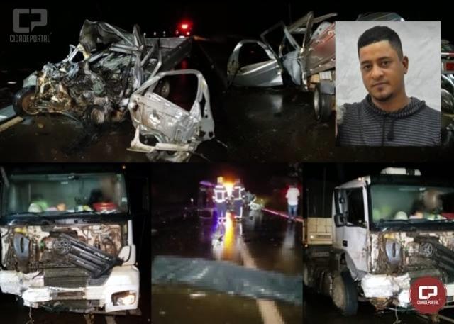 Homem de 36 anos perde a vida em acidente na BR-272 entre Campo Mouro e Farol