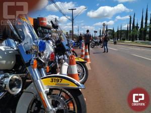 PRE realizou trabalho de apoio ao evento de 1 Aniversrio da Harley Davidson em Cascavel