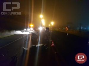 Motociclista perde a vida aps colidir com veculo na BR-277 em Cascavel
