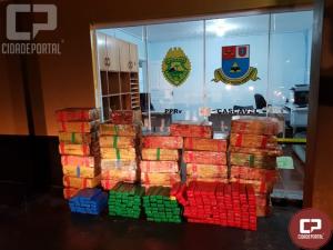Posto Policial Rodovirio de Cascavel recupera veculo e apreende 641 quilos de maconha