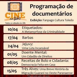 Secretaria da Cultura lana Projeto Cine na Web
