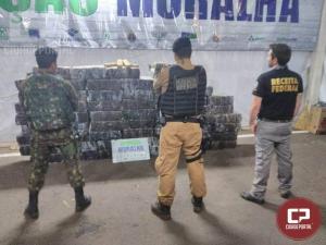 BPFron apreende veculo carregado com contrabando em So Miguel do Iguau/PR