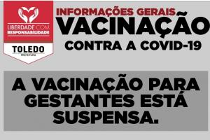 Ministrio da Sade suspende vacinao de gestantes com AstraZeneca