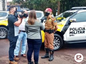 Governo do Estado entrega 10 viaturas novas para 3ª Cia PRE de Cascavel