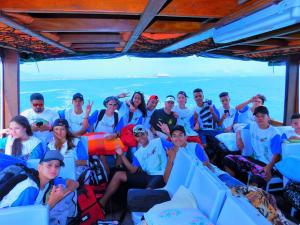 Projeto Florir Toledo encerra atividades de 2018 com viagem para Ilha do Mel