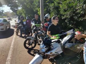 Campanha estadual sobre preveno de acidentes no trnsito conscientiza motociclistas
