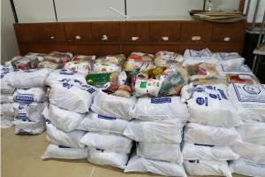 Toledo recebe doao de 120 cestas bsicas da Defesa Civil do Paran