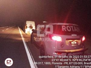 Polícia Militar recupera veículos após tentativa de assalto à ônibus em Engenheiro Beltrão