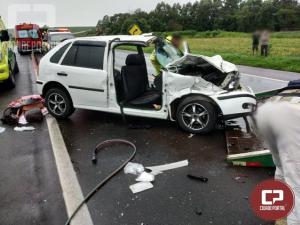 PRF atende grave acidente na BR 277 em Cascavel