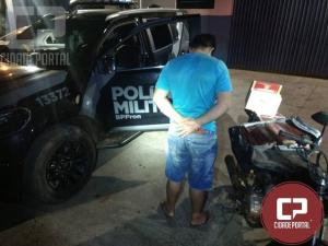 BPFRON prende homem com contrabando na cidade de Foz do Iguau - PR