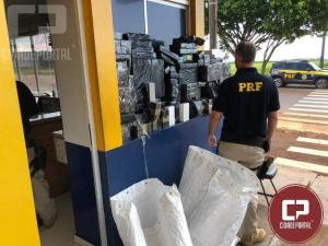 PRF aborda nibus com mais de R$ 1 milho em celulares de ltima gerao