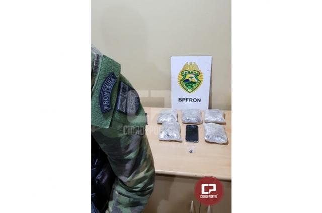BPFron apreende drogas em nibus durante Operao Hrus na cidade de Cascavel