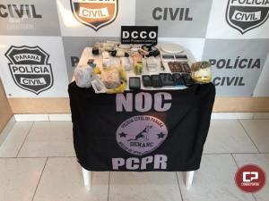 Denarc de Cascavel deflagra operao policial visando o combate ao trfico de drogas