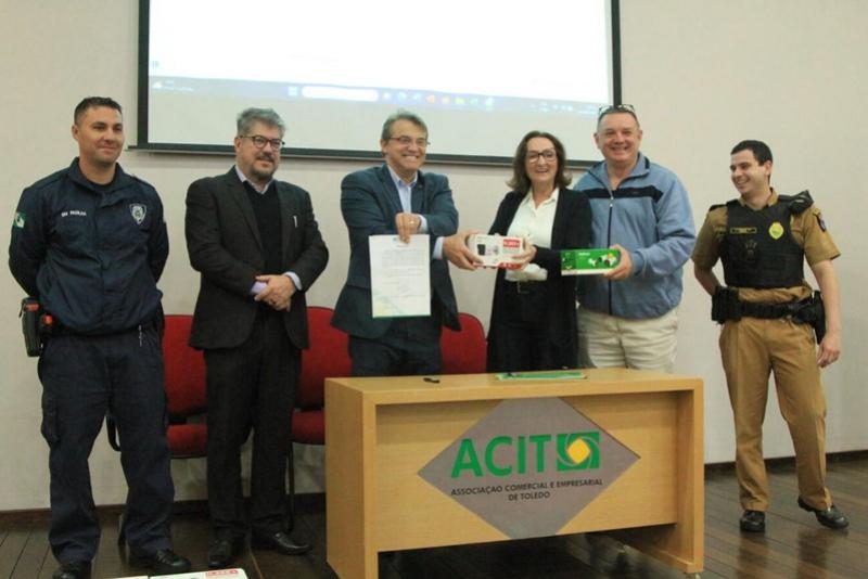 Associados da ACIT participam de encontro sobre o Toledo  + Seguro!