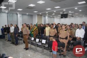 Solenidade de Entrega de Comando do BPFRON  realizada em Marechal Cndido Rondon-PR