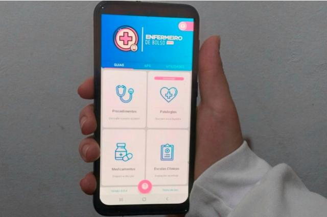 Estudante da Unicentro cria aplicativo que auxilia profissionais de Enfermagem