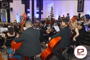 Orquestra Filarmnica do Unicesumar se apresentou pela terceira vez em Goioer