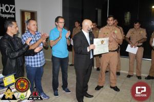 Entrega de Certificados aos Policiais Militares e Homenagem ao Mestre Federico Dinatale
