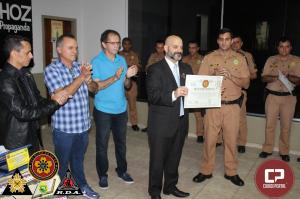 Entrega de Certificados aos Policiais Militares e Homenagem ao Mestre Federico Dinatale