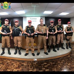Batalhão encerra o Curso de Fiscalização de Transporte Rodoviário de Cargas e Passageiros em Curitiba