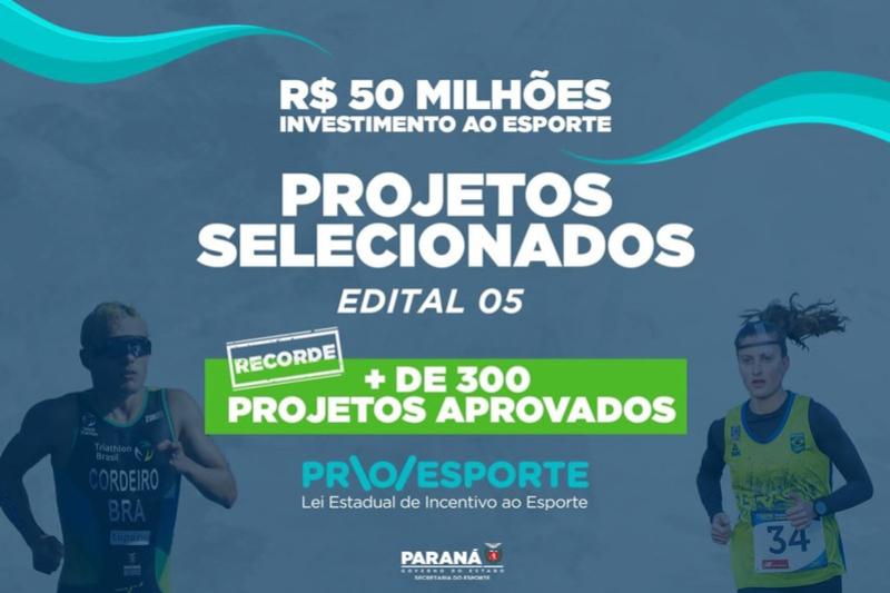 Esporte de Goioerê arrecada mais de R$ 300 mil reais em projetos pelo PROESPORTE