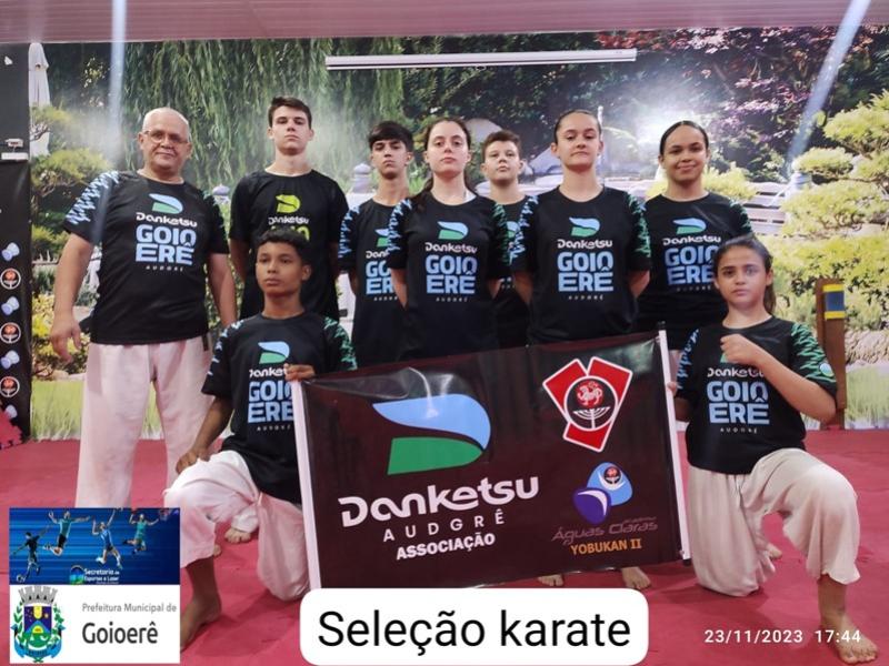 15 atletas da Academia Águas Claras Yobukan II de Goioerê são classificados para fase final do Paranaense