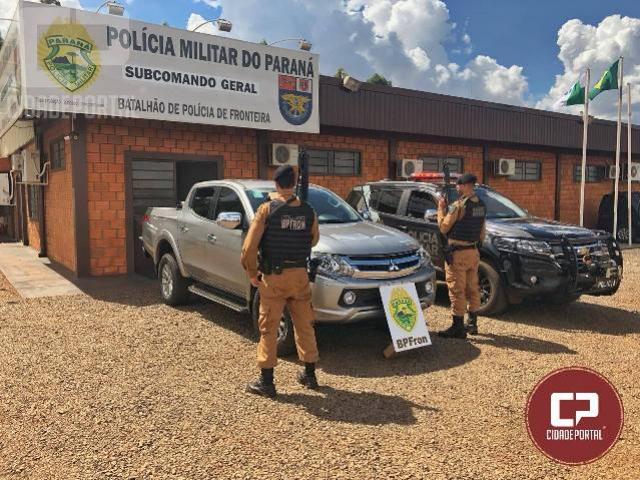 BPFRON recupera veculo furtado em Marechal Cndido Rondon