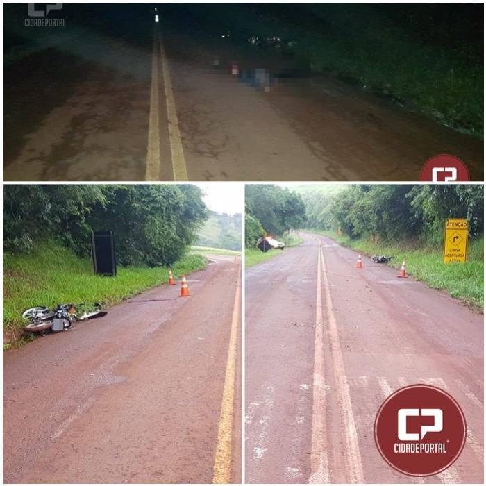 Motociclista de 20 anos perde a vida em acidente na PR-364 em Altamira do Paran