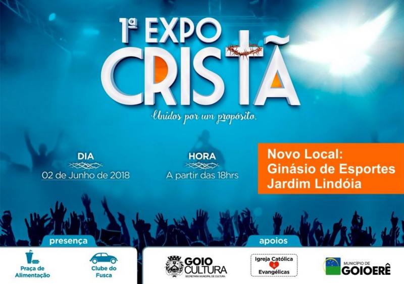 1 Expo Crist de Goioer ser realizada no Ginsio de Esportes do Jardim Lindia