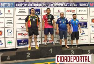 Tnis de mesa de Goioer se destaca em campeonato paranaense