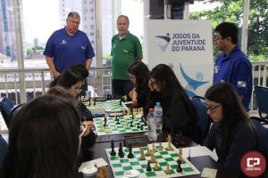 rbitros internacionais de xadrez atuaram nos JOJUPS em Londrina